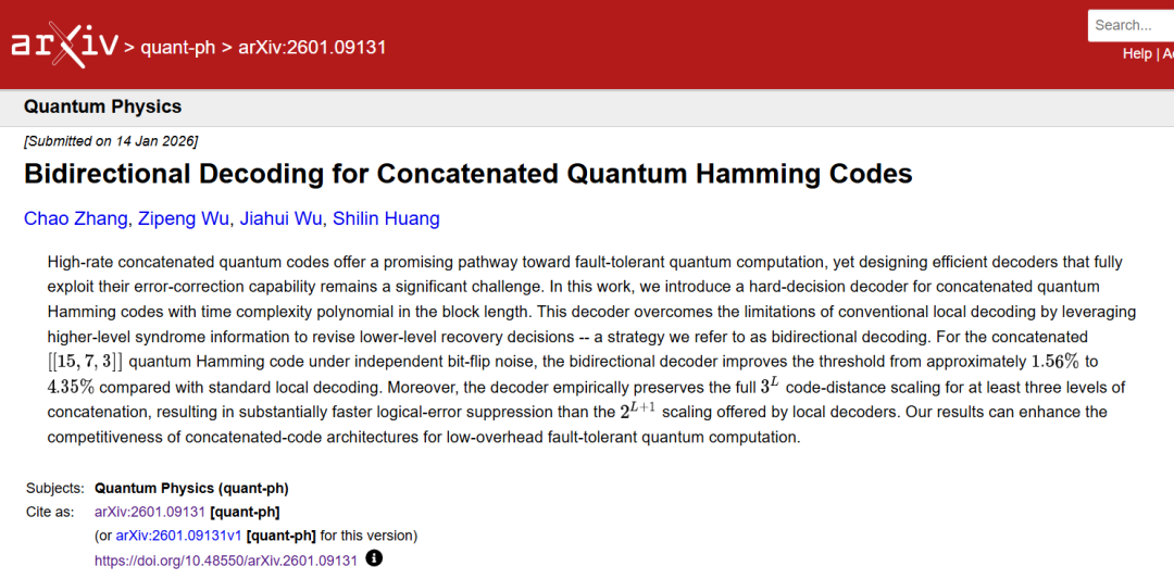 Quantum Error Correction Breakthrough